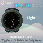 CREST CR5L COLOR DIVE COMPUTER FOR SCUBA DIVING BLUETOOTH SYNC GPS