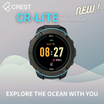 CREST CR5L COLOR DIVE COMPUTER FOR SCUBA DIVING BLUETOOTH SYNC GPS