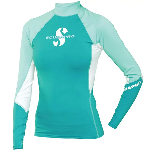 Scubapro UPF 80 T-FLEX Long Sleeve Rash Guard _ Women