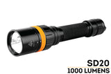 Fenix SD20 LED Dive Light 1000 Lumens - WhaleShark Malaysia