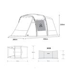 KZM Rock Field Car Camping Tent