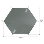 DoD Ground Sheet for One Pole Tent 3 Persons