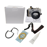 MEIKON WATERPROOF UNDERWATER HOUSING CASE 40M/120FT FOR CANON G1X