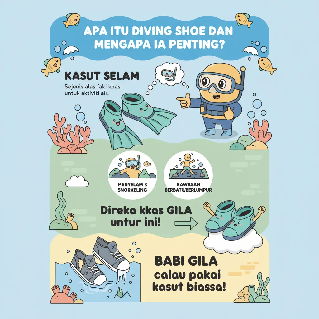 Apa Itu Diving Shoe dan Mengapa Ia Penting?