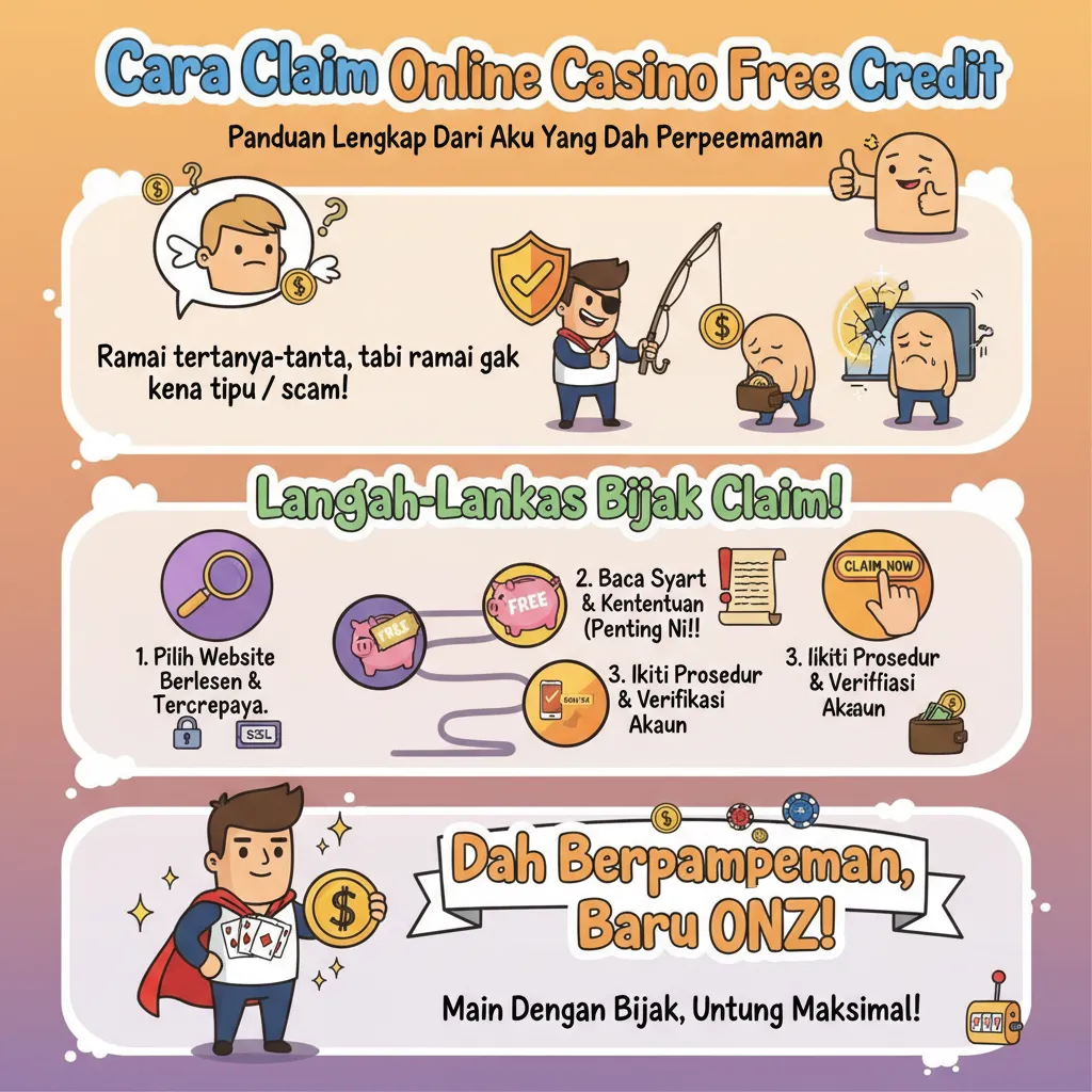 Cara Claim Online Casino Free Credit
