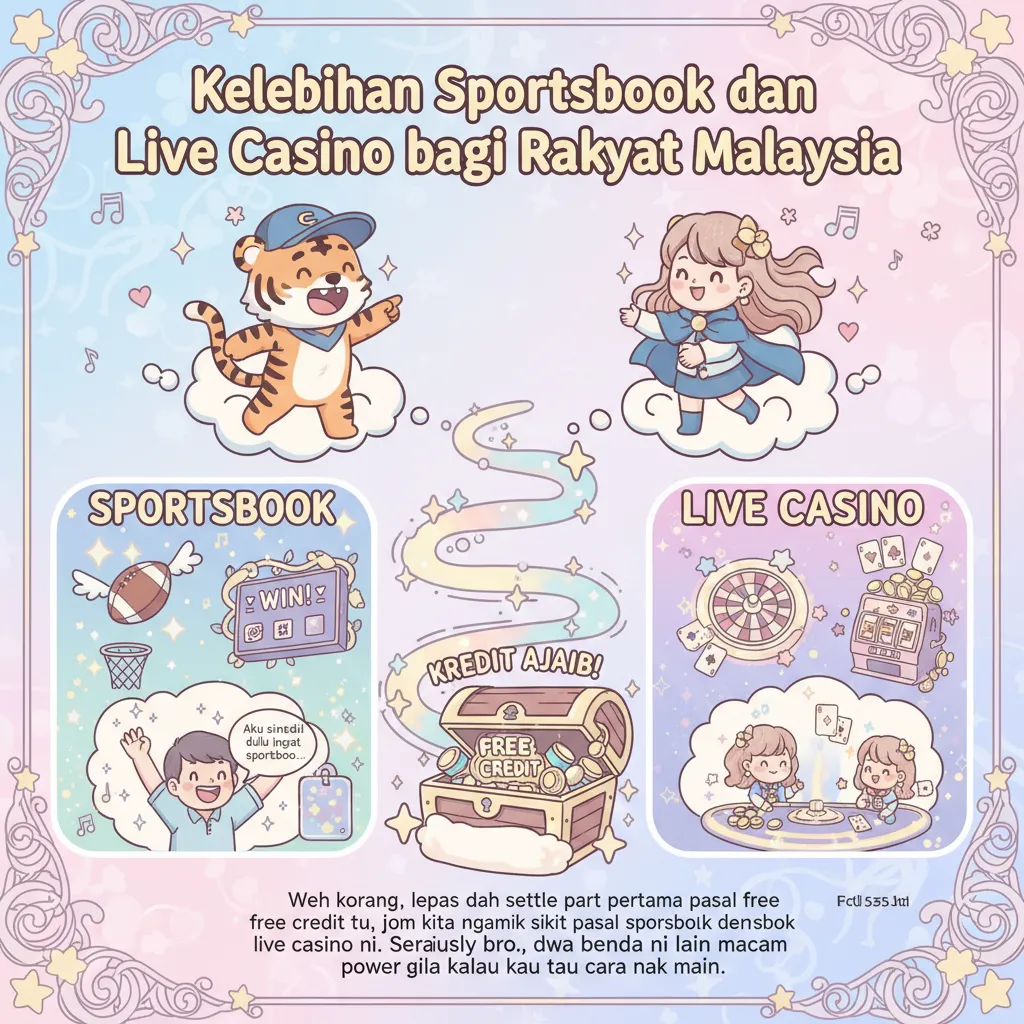 Kelebihan Sportsbook dan Live Casino bagi Rakyat Malaysia