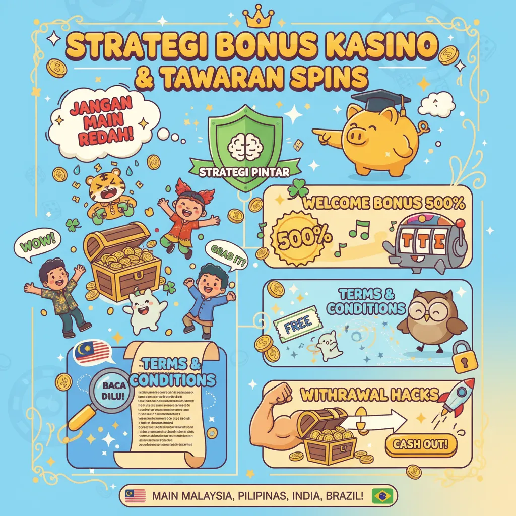 Strategi Bonus Kasino dan Tawaran Spins