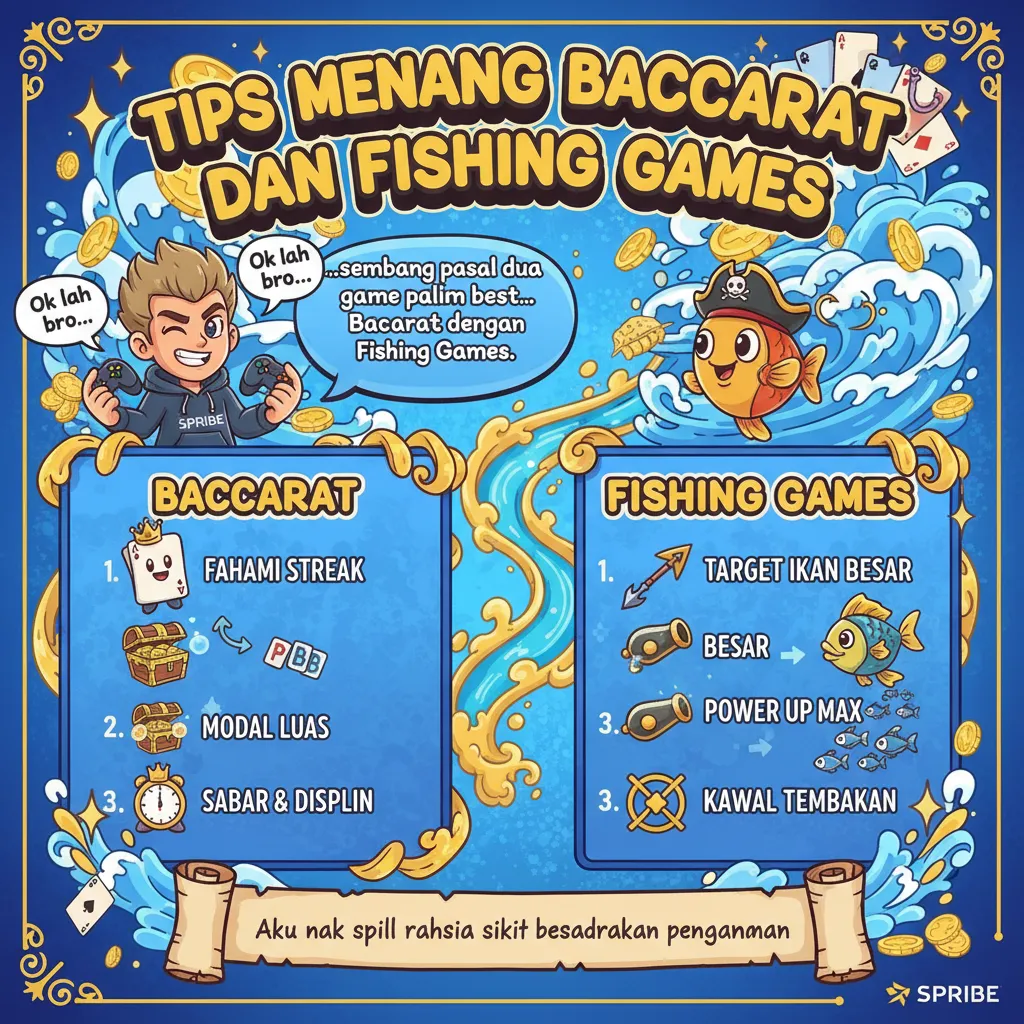 Tips Menang Baccarat dan Fishing Games