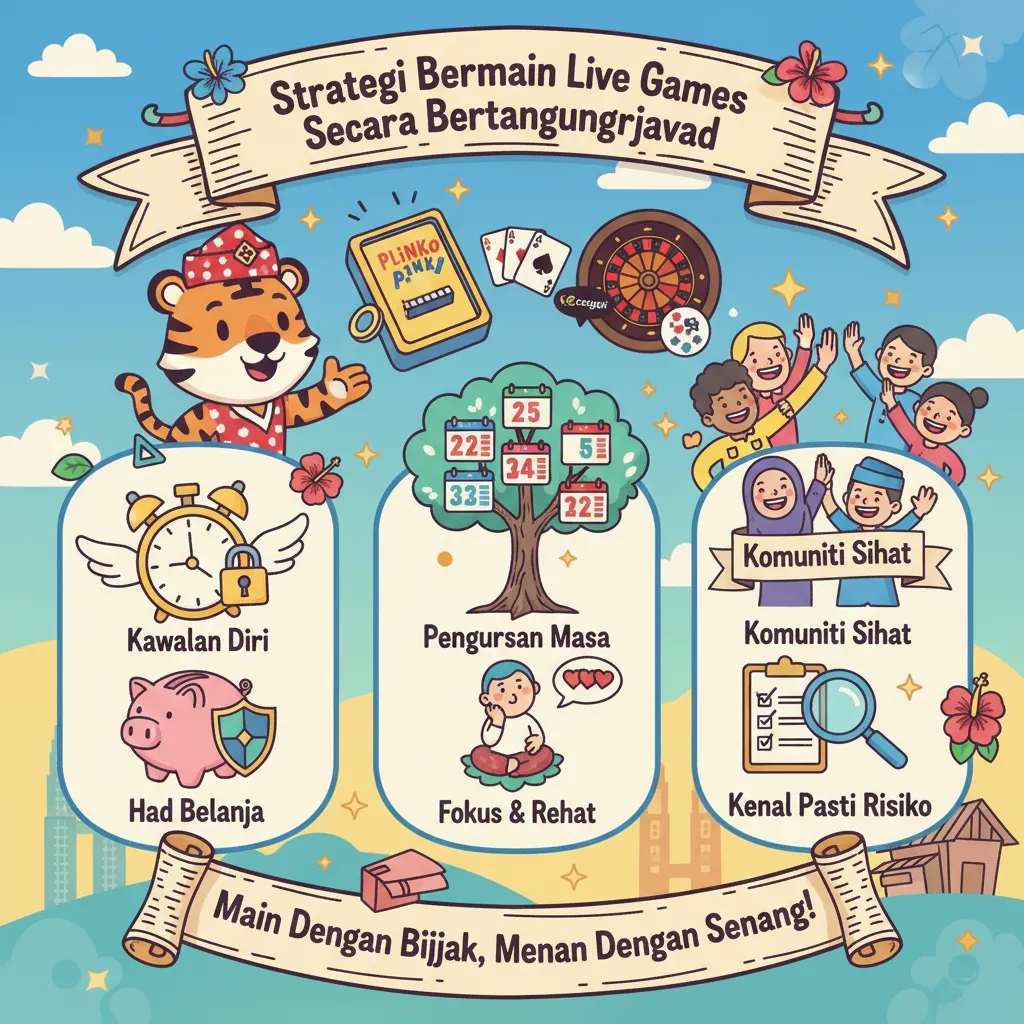 Strategi Bermain Live Games Secara Bertanggungjawab