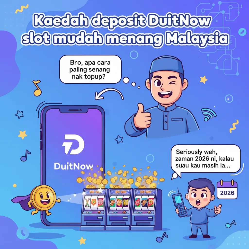 Kaedah deposit DuitNow slot mudah menang Malaysia