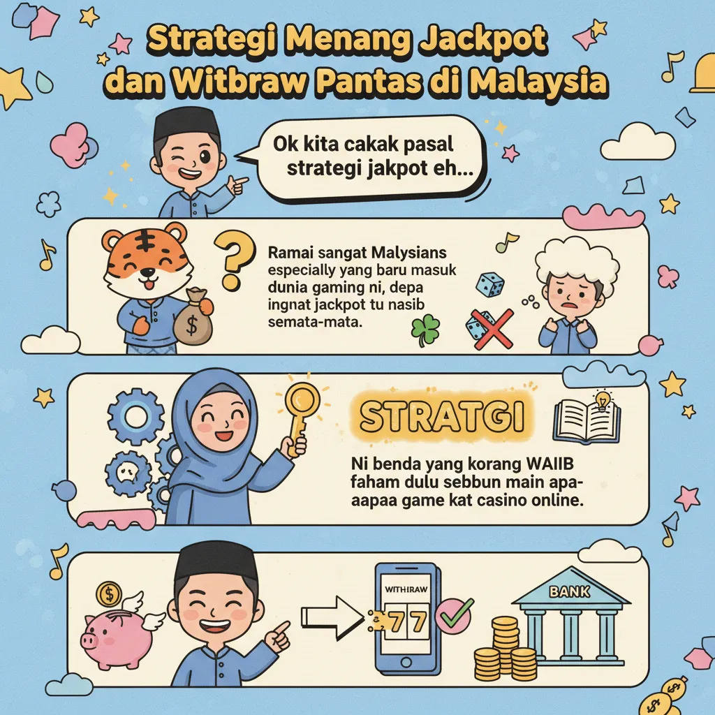 Strategi Menang Jackpot dan Withdraw Pantas di Malaysia